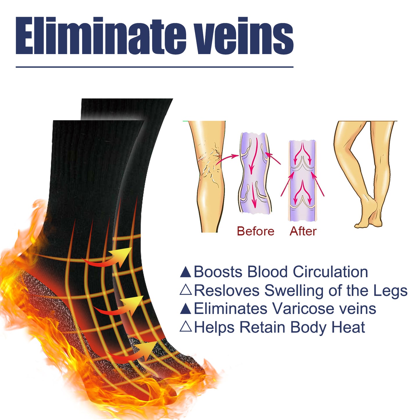 Compression Warming Socks