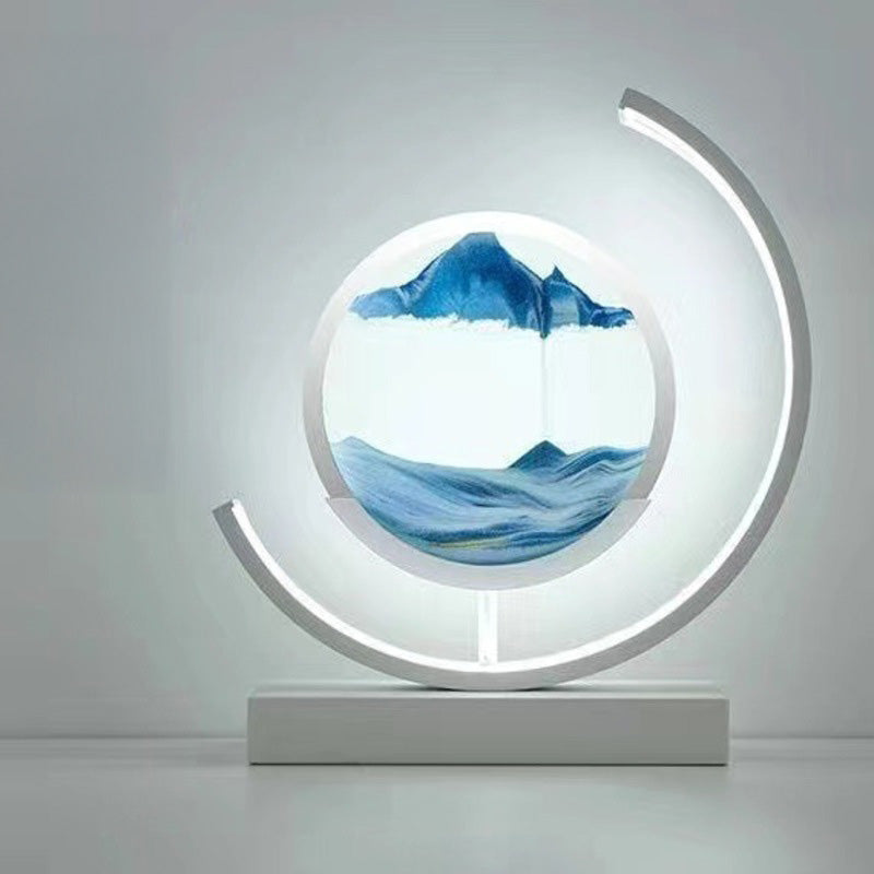 Flowing Sand Aura Lamp