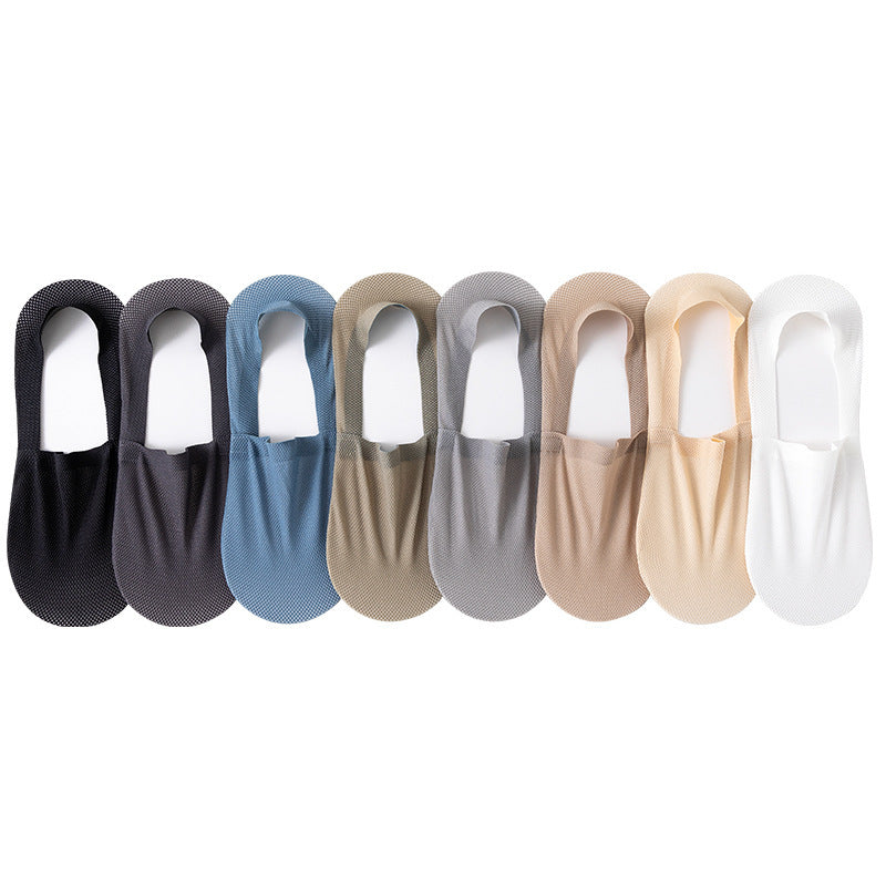 Anti-Slip Silk Invisible Socks