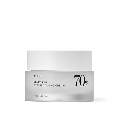 Anua HEARTLEAF 70% INTENSE CALMING CREAM 50ml