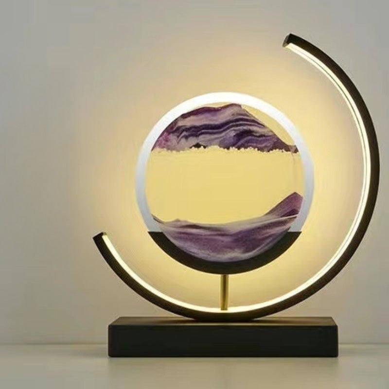 Flowing Sand Aura Lamp
