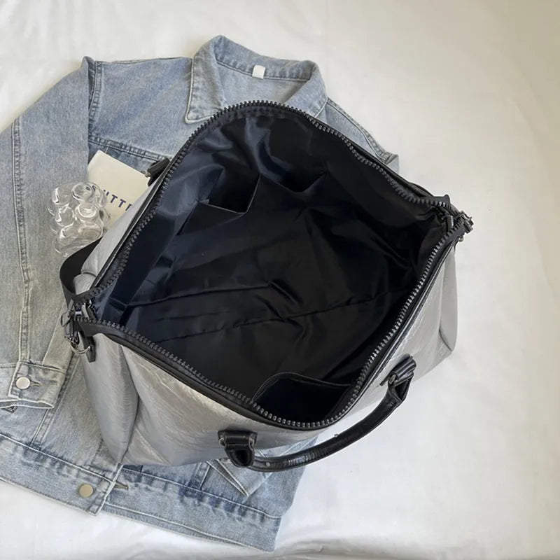 Minimalist Leather Duffle