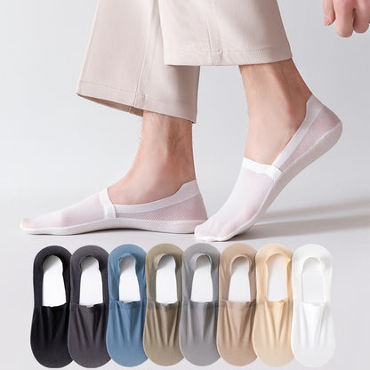 Anti-Slip Silk Invisible Socks