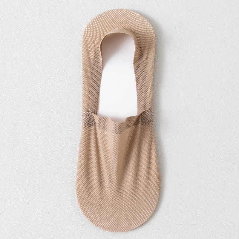 Anti-Slip Silk Invisible Socks