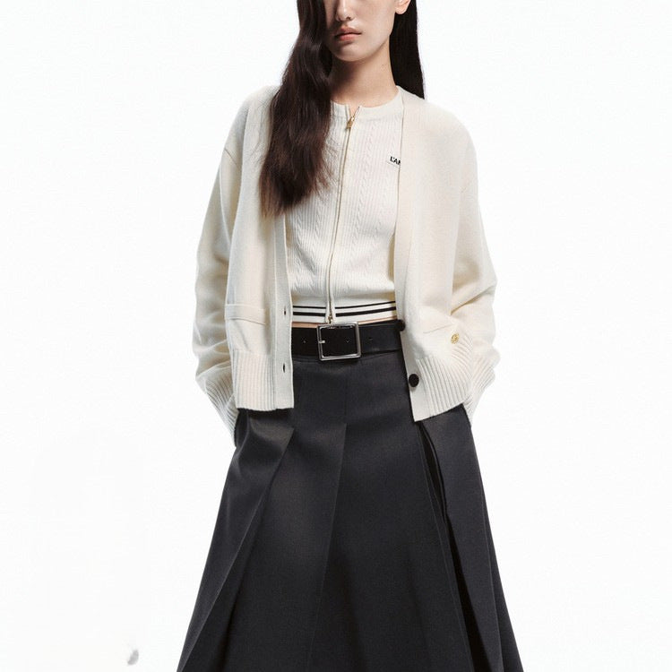 Soft Knit V-Neck Cardigan