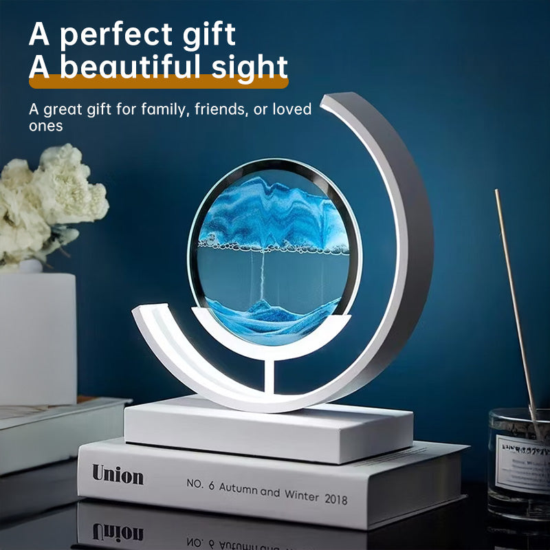 Flowing Sand Aura Lamp