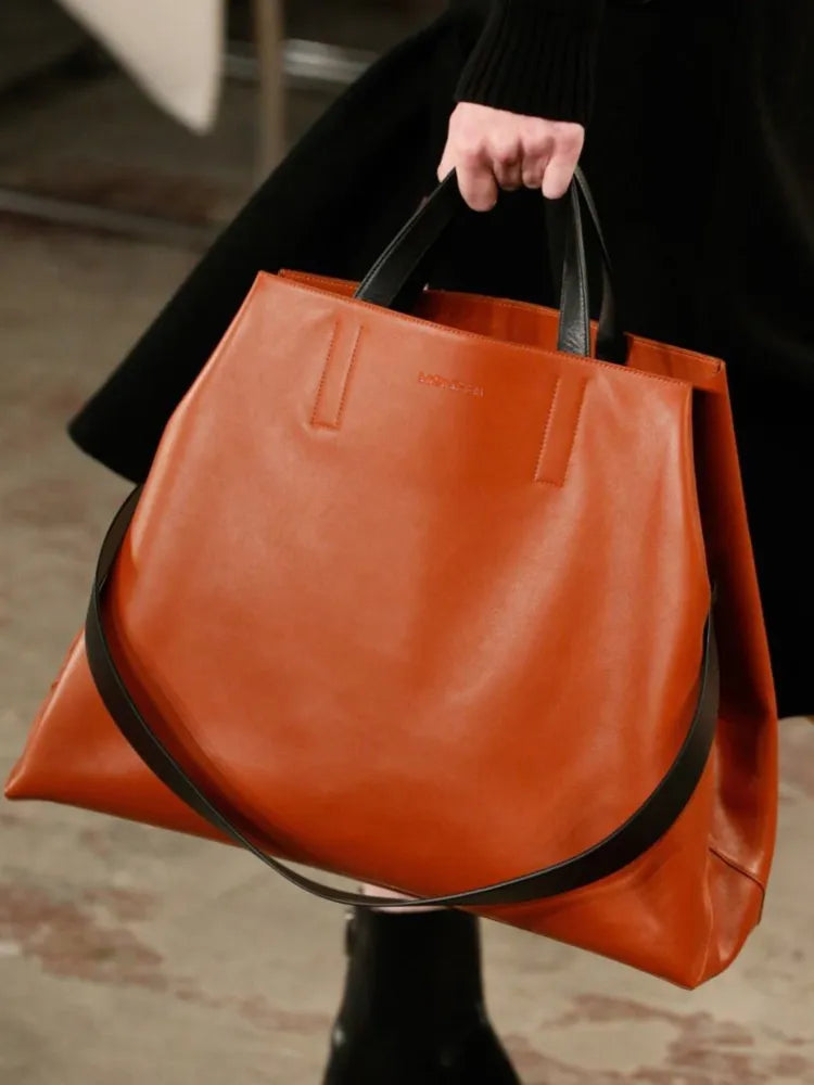 Curated Leather Carryall