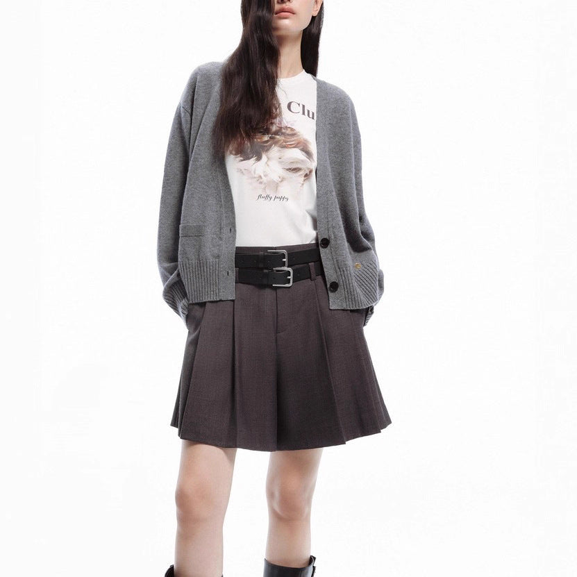 Soft Knit V-Neck Cardigan