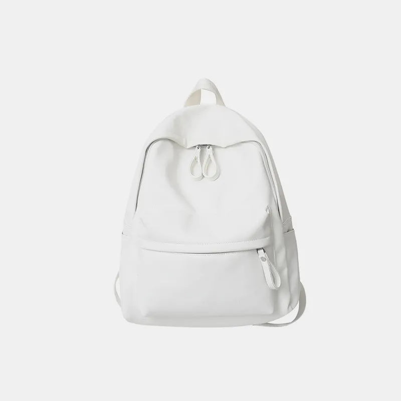 Minimalist Vegan Leather Backpack